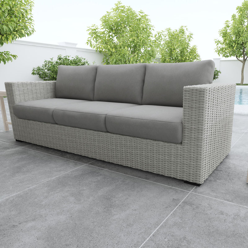 Steve Silver Blakley Light Gray Outdoor Sofa