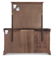 New Classic Furniture Versaille Cherry Dresser And Mirror