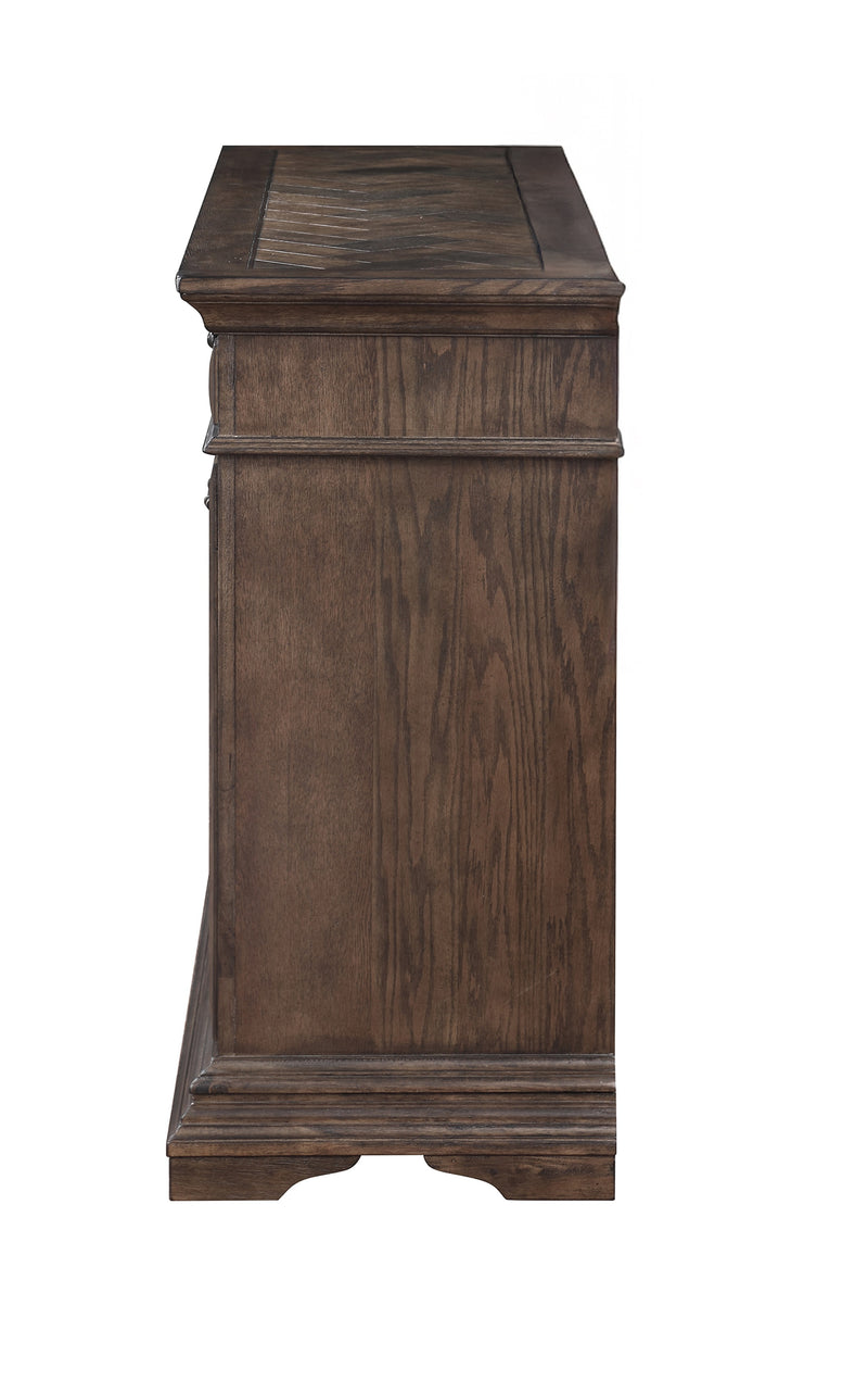 New Classic Furniture Mar Vista Walnut Dresser