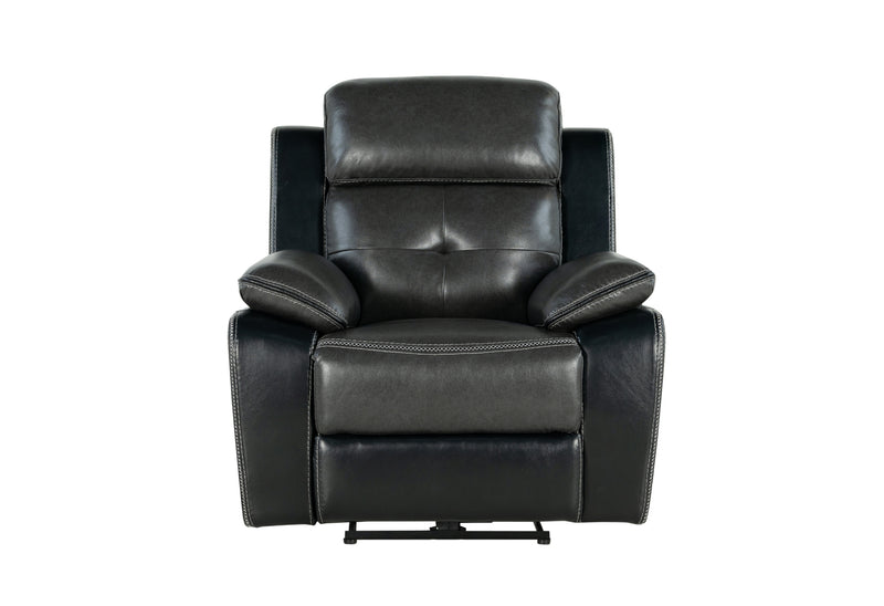 Global Furniture U5050 Black Charcoal Power Recliner