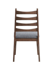 2 Acme Furniture Mayah Dark Gray Walnut Side Chairs