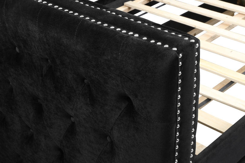 Crown Mark Trina Black Daybed