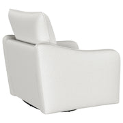 Coaster Furniture Madia Vanilla Ivory Swivel Glider Chair
