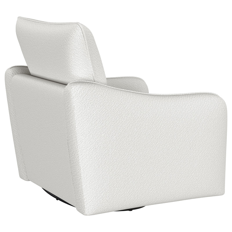 Coaster Furniture Madia Vanilla Ivory Swivel Glider Chair