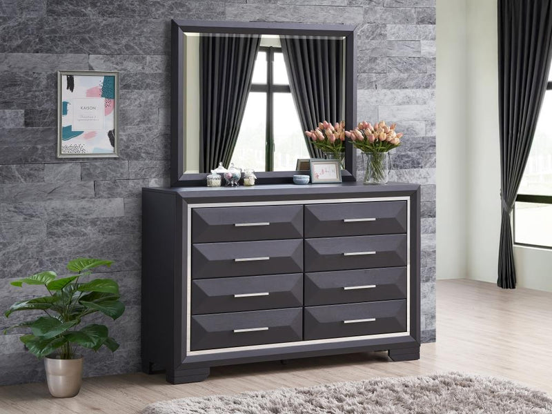 Glory Furniture Liverpool Black Dresser