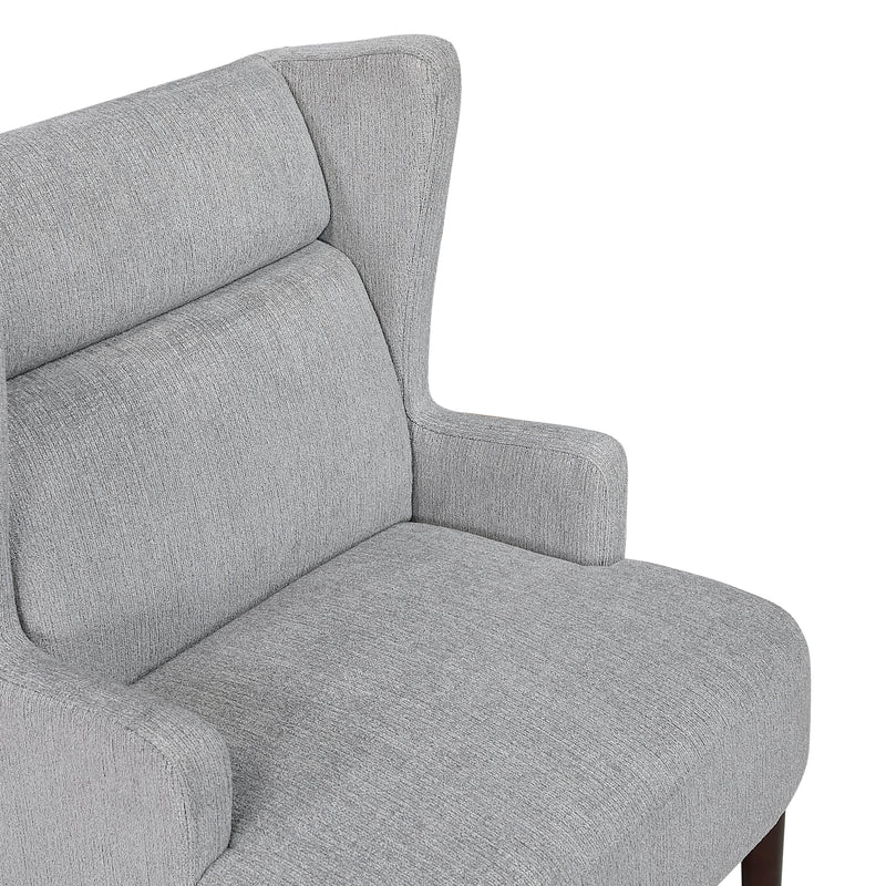 Home Elegance Alden Gray Accent Chair
