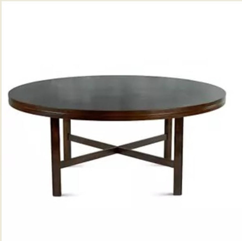 Steve Silver Hartford Espresso Round Dining Table