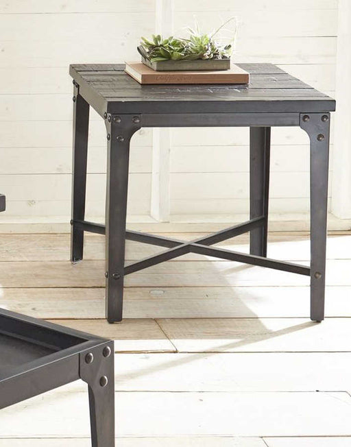 Steve Silver Sherlock Brown Square End Table