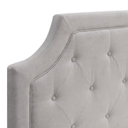 Steve Silver Alta Grey Queen Headboard Bed