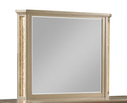 Galaxy Home Medusa Gold Dresser And Mirror