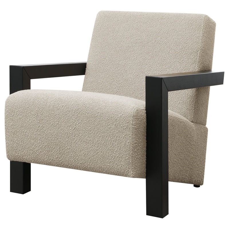 Coaster Furniture Fitzroy Latte Beige Accent Arm Chair