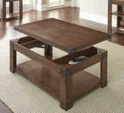 Steve Silver Arusha Medium Cherry 3pc Coffee Table Set