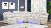 Galaxy Home Lacrosse Ice Reclining Sectional