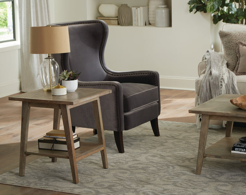 Steve Silver Milani Natural Square End Table