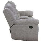 Coaster Furniture Gilson Grey Reclining Loveseat