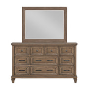 New Classic Furniture Mariana Vintage Creme Dresser and Mirror
