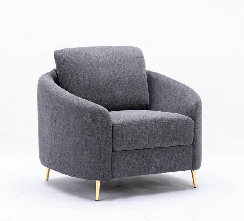 Acme Furniture Yuina Gray 3pc Living Room Set