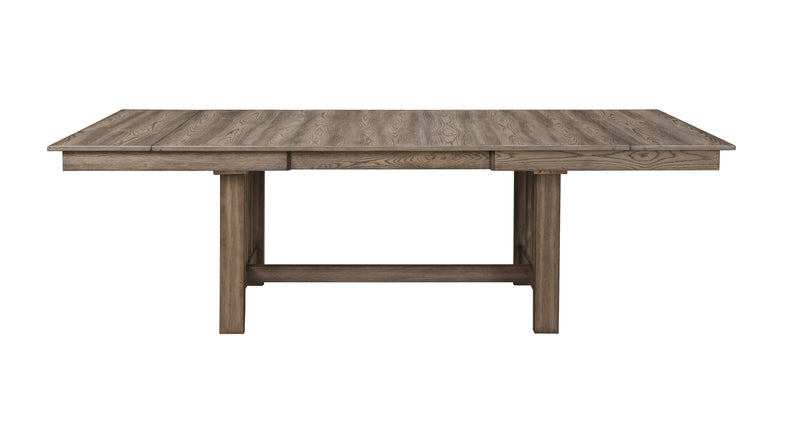 New Classic Furniture Harrisburg Walnut Dining Table
