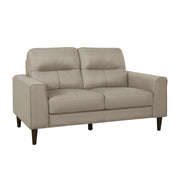 Home Elegance Lewes Beige Love Seat