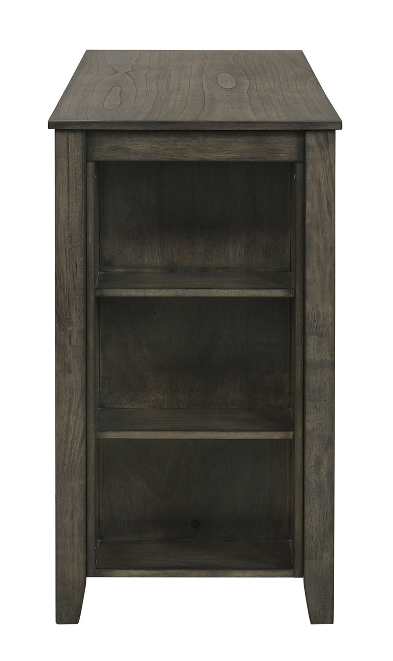 New Classic Furniture Churon Dark Gray 3pc Gathering Bar Table Set