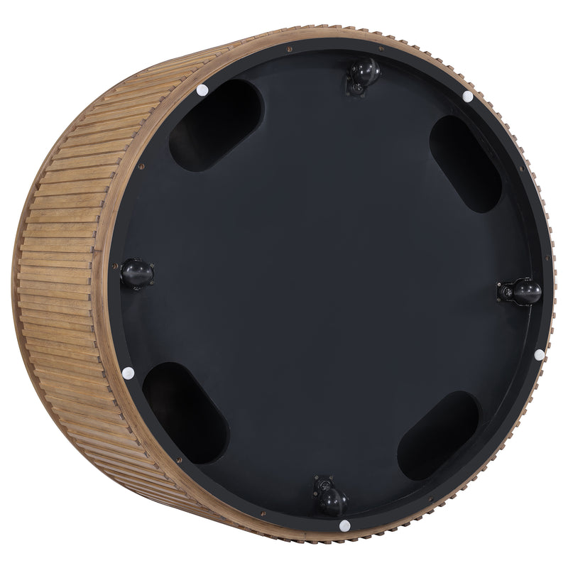 Steve Silver Colvin Black 36 Inch Round Coffee Table