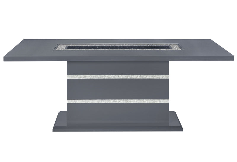 Global Furniture Monaco Dark Grey Dining Table