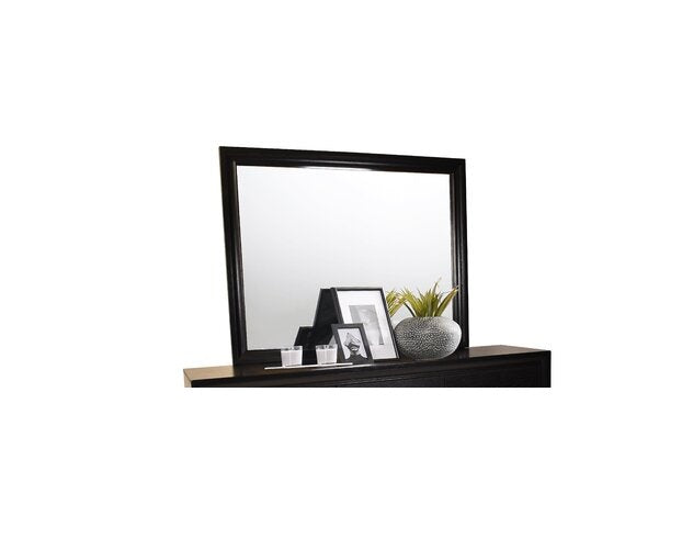 Galaxy Home Matrix Gray Dresser and Mirror