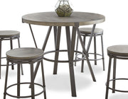 Steve Silver Portland Gray Round Counter Table