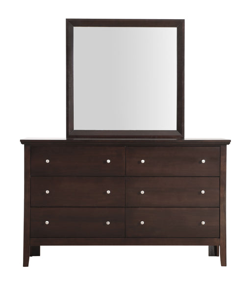 Glory Furniture Primo Espresso Dresser And Mirror