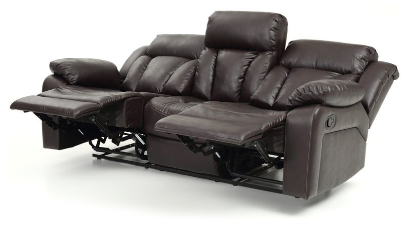 Glory Furniture Daria Black Reclining Sofa