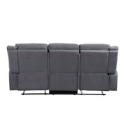 Home Elegance Dean Dove Double Reclining Sofa
