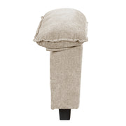 Home Elegance Dublin Pewter 6pc Modular Sectional with Ottoman