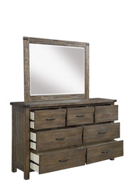 New Classic Furniture Galleon Walnut Mirror