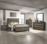 Crown Mark Remington Chalk Ebony Night Stand