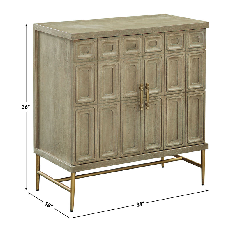 Steve Silver Arun 2 Door Accent Cabinet