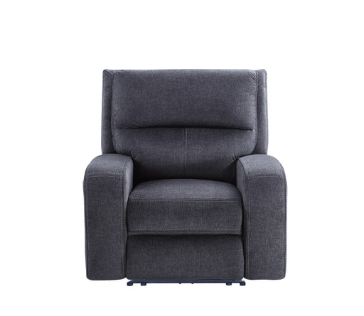 Steve Silver Lovell Charcoal Power Reclining Chair