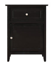 Glory Furniture Izzy Oak 1 Drawer 1 Door Nightstand