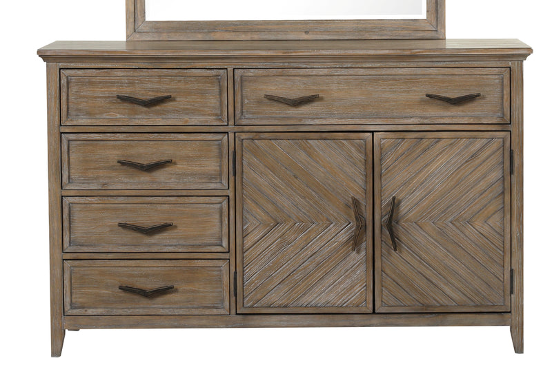 New Classic Furniture Tybee Brown Dresser