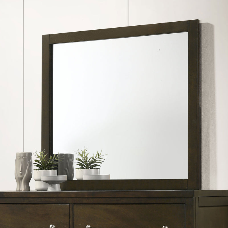 Coaster Furniture Wilkes Dark Cocoa Brown Mirror