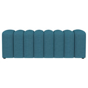 Coaster Furniture Summer Peacock Blue Accent Bench