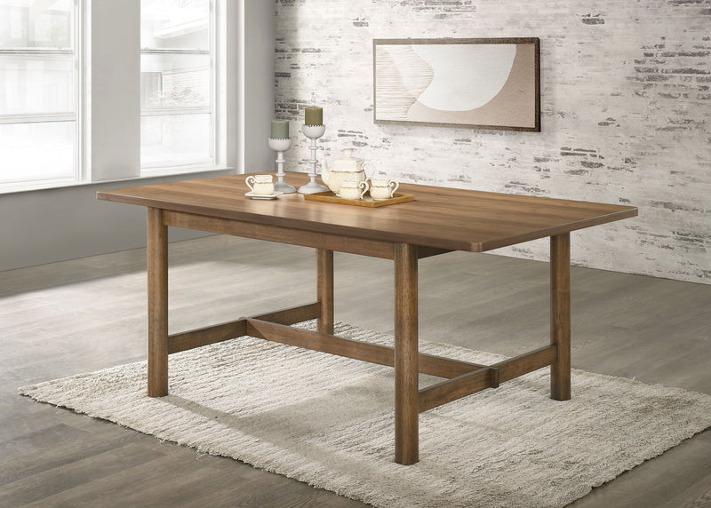 Coaster Furniture Biltmore Walnut Brown 71 Inch Dining Table