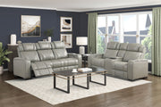 Home Elegance Apex Blue 2pc Living Room Set