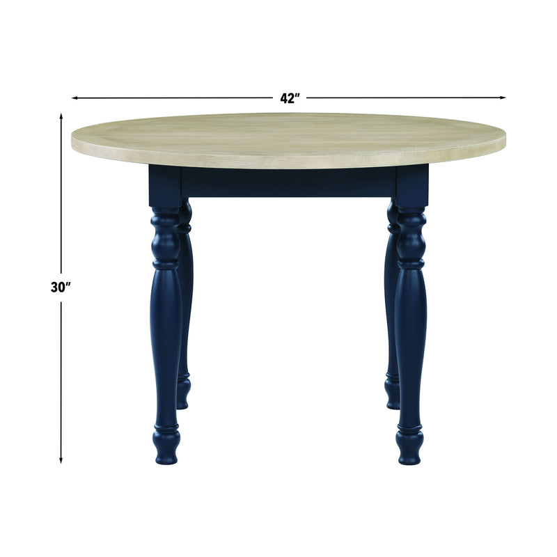 Steve Silver Darcy Blue Round Table