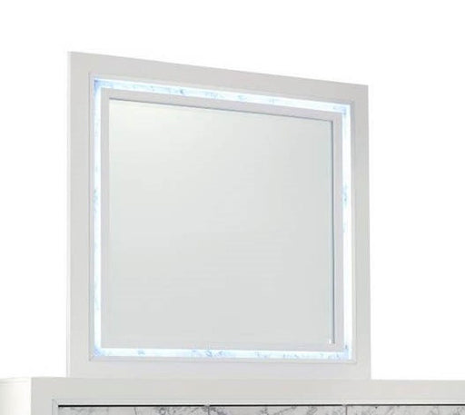 Global Furniture Santorini White Mirror