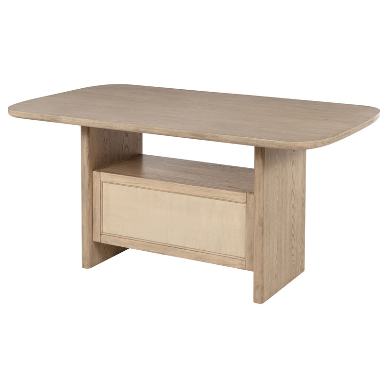 Coaster Furniture Kailani Beige Oak Counter Height Table