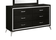 New Classic Furniture Huxley Black Dresser