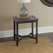 Steve Silver Ambrose Rustic Honey Square End Table