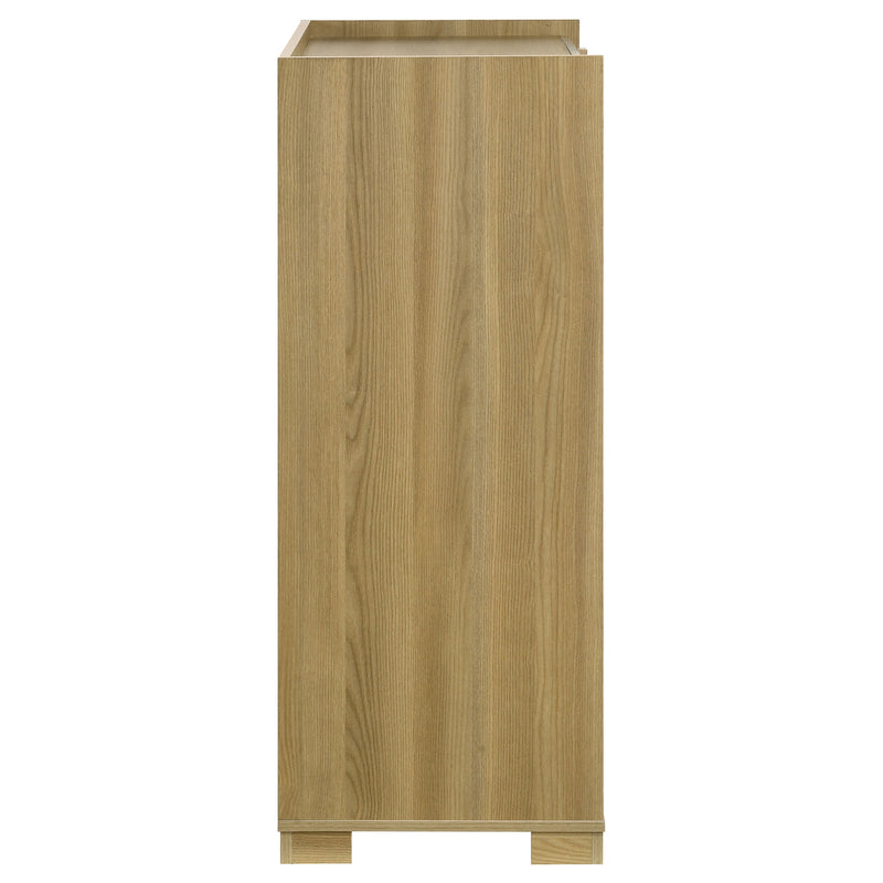 Coaster Furniture Hyland Natural Brown White 4 Drawer Chest