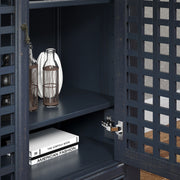 Steve Silver Rio Navy 4 Door Accent Cabinet
