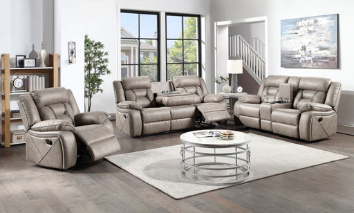 Steve Silver Tyson Grey 3pc Living Room Set